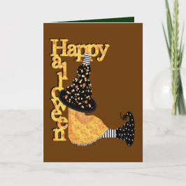 Happy halloween-kort kort