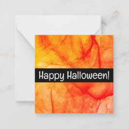Happy halloween kort, söt, lagrar upp! anteckningskort