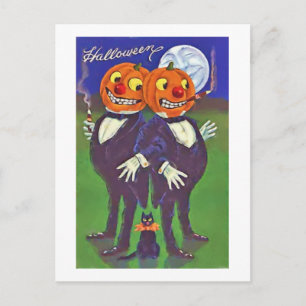 Happy halloween-kort vykort