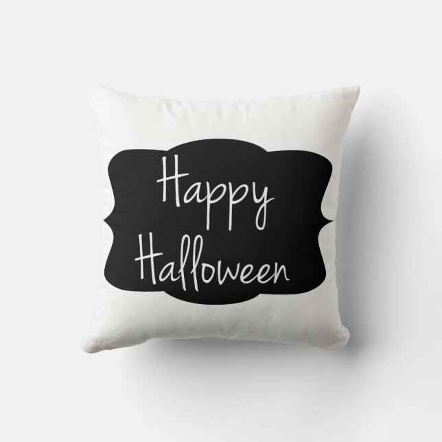 Happy halloween kudde (Baksida)