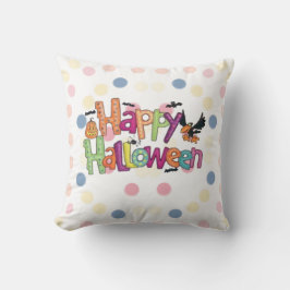 happy halloween kudde