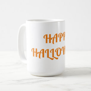 Happy halloween Kvinnors Orange Black Kaffemugg