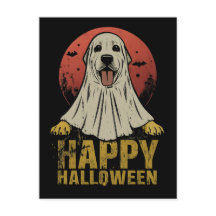Happy halloween Labrador Retriever Hund Ghost