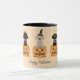 Happy halloween Labrador Retriever Hundar Pumpkin Mugg