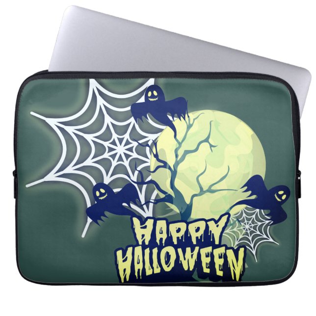 Happy halloween laptop fodral (Framsidan)