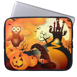 happy halloween! laptop sleeve