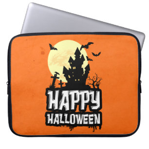 Happy halloween laptop sleeve