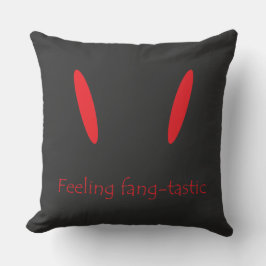 Happy halloween läskläskiga vampyrer kudde