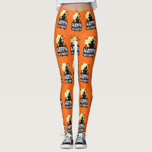 Happy halloween leggings