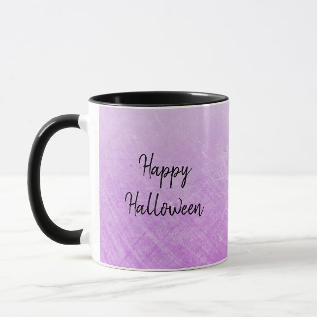 Happy halloween Lila Black Widow Spider Mugg (Vänster)