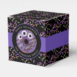 Happy halloween Lila Blue Monster Donut Presentaskar