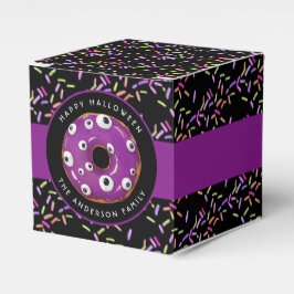 Happy halloween Lila Googley Monster Donut Presentaskar