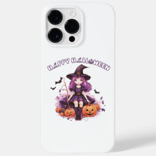 Happy halloween Lila Witch Pumpkins & Fladdermus
