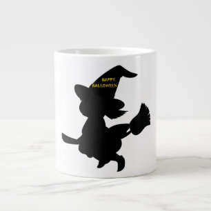 "HAPPY HALLOWEEN" LITTLE WITCH JUMBO MUGG