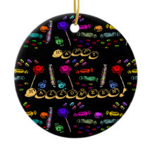 Happy halloween Lollipops and Candy Mönster, ZSSG