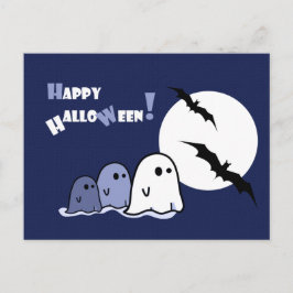 Happy halloween. Lunt Little Spöken Vykort