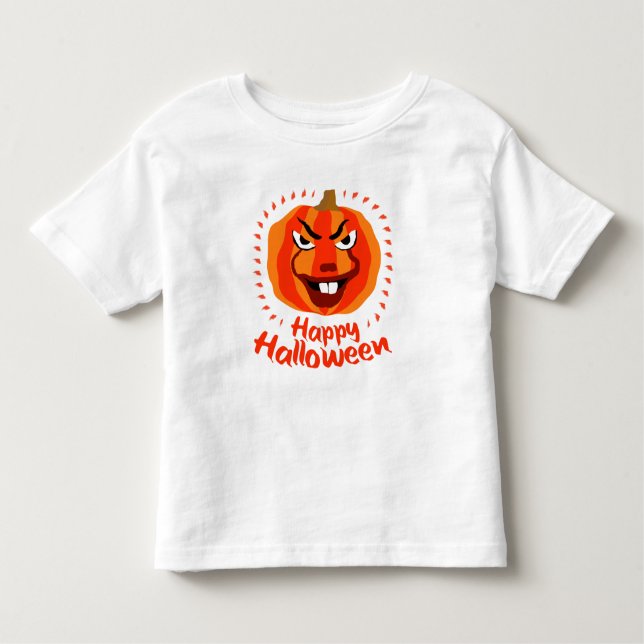 🎃 Happy halloween - Lustigt, skandalöst och utfäl T Shirt (Framsida)
