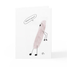 Happy halloween - Lycklig Howling Weenie Card