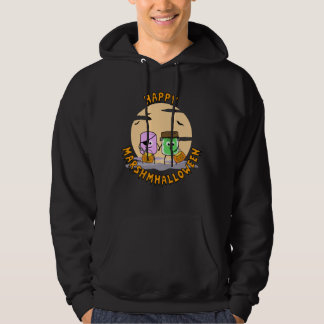 Happy halloween! Lycklig Marshmalloween! Hoodie