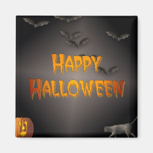 Happy halloween magnet