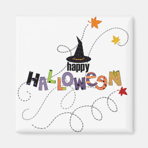 Happy halloween magnet