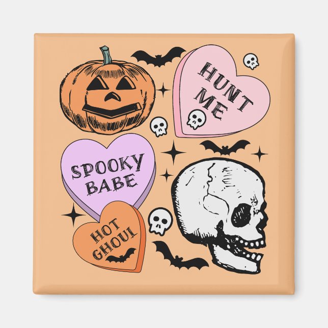 Happy halloween magnet (Framsidan)