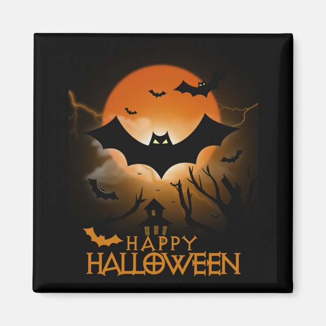 Happy halloween magnet (Framsidan)