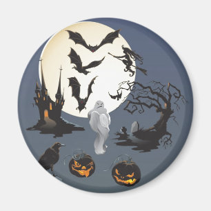 Happy halloween magnet