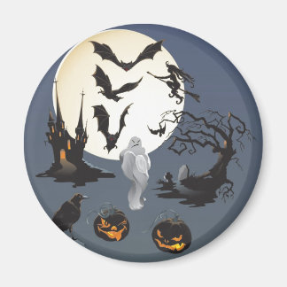 Happy halloween magnet