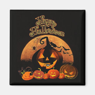 Happy halloween magnet