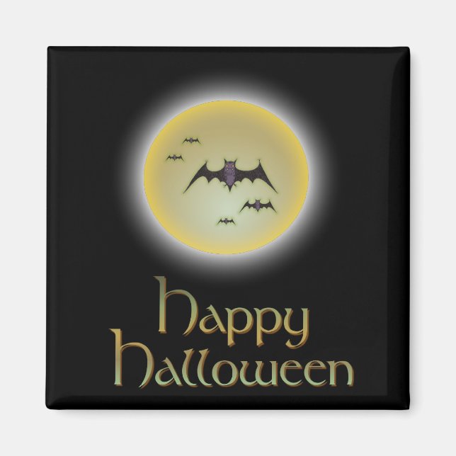Happy halloween magnet (Framsidan)