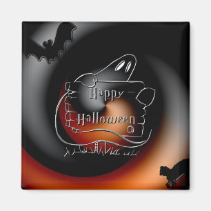 Happy halloween magnet