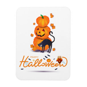 happy halloween! magnet