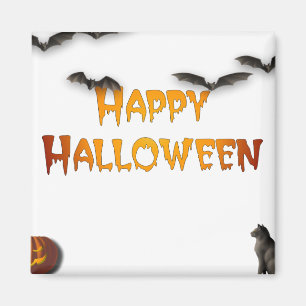 Happy halloween magnet