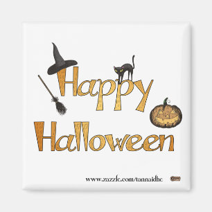 Happy halloween magnet