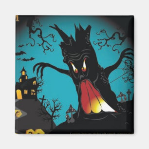 Happy halloween magnet