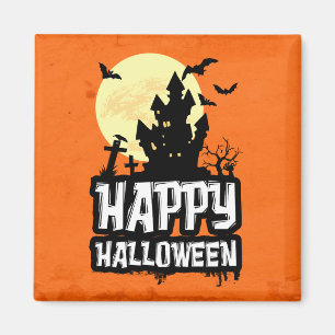 Happy halloween magnet