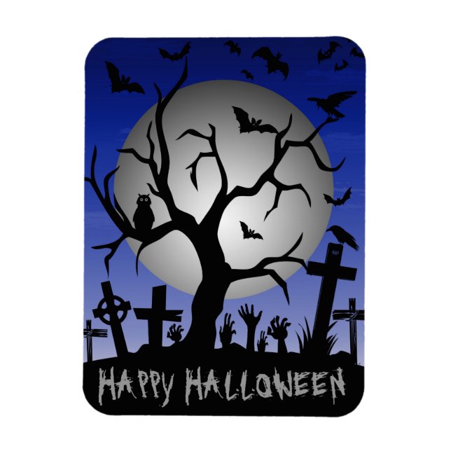 Happy halloween magnet (Vertikal)