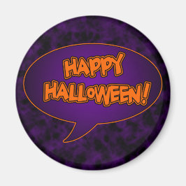 Happy halloween magnet
