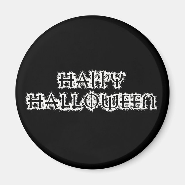 Happy halloween magnet (Framsidan)