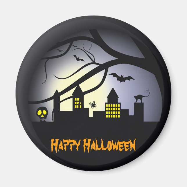 Happy halloween Magnet (Framsidan)