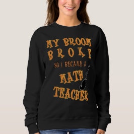 Happy halloween Math Teacher T Shirt