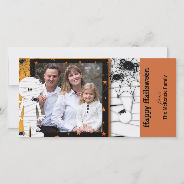 Happy halloween meddelande (Framsida)