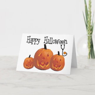 Happy halloween MEDICINSKA T-tröjor Kort