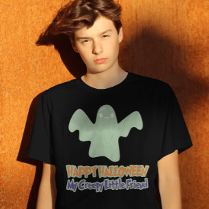 Happy halloween Mina grå små vänner Kids T Shirt