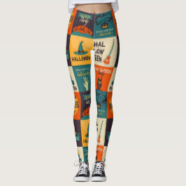 Happy halloween Mönster Leggings