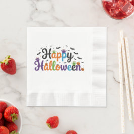 Happy halloween Monsters Pappersservett