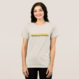 Happy halloween Motif T Shirt