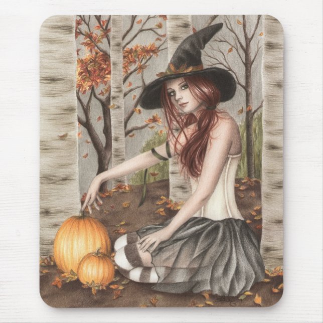 Happy halloween Mousepad Musmatta (Framsidan)