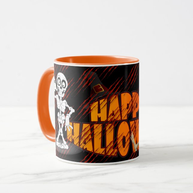 Happy halloween mugg (Framsida vänster)
